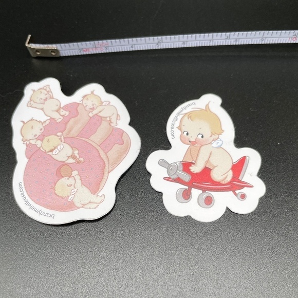 Brandy Melville Pin and 2 Stickers - Picture 5 of 7